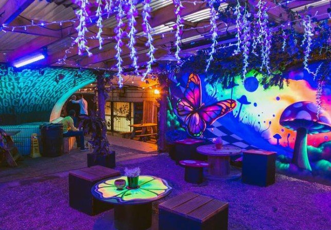 basement hangout space