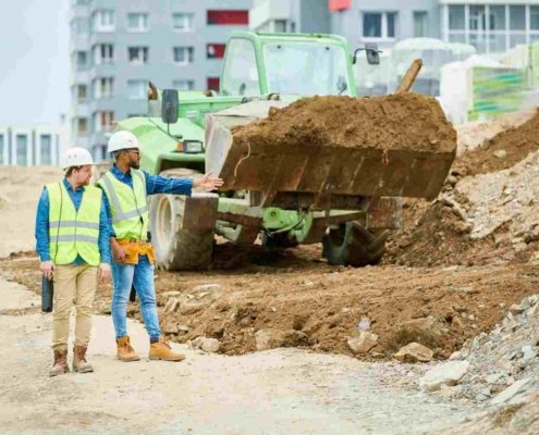 Site Preparation in Construction Steps, Excavation and Grading